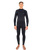 The O'Neill Mens HyperFreak 4/3mm+ Chest Zip Wetsuit in Black