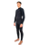 The O'Neill Mens HyperFreak 4/3mm+ Chest Zip Wetsuit in Black