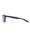 The Dirty Dog Volcano Polarised Sunglasses in Satin Black & Grey Blue Mirror | Available at Anns Cottage