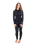The O'Neill Womens Womens HyperFreak 5/4mm+ Chest Zip Wetsuit in Black