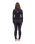The O'Neill Womens Womens HyperFreak 5/4mm+ Chest Zip Wetsuit in Black