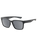 Goat Polarised Sunglasses in Satin Black & Grey