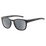 Lit Polarised Sunglasses in Satin Black & Grey