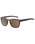 Lit Polarised Sunglasses in Satin Tortoise & Brown