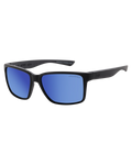 The Dirty Dog Yolo Polarised Sunglasses in Satin Black & Grey Blue | Available at Anns Cottage