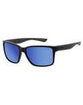 The Dirty Dog Yolo Polarised Sunglasses in Satin Black & Grey Blue | Available at Anns Cottage
