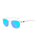 The Dirty Dog Lit Polarised Sunglasses in Crystal Grey & Ice Blue