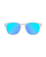 The Dirty Dog Lit Polarised Sunglasses in Crystal Grey & Ice Blue