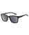 The Dirty Dog Moose Polarised Sunglasses in Satin Black & Grey | Available at Anns Cottage