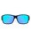 The Dirty Dog Hoodoo Polarised Sunglasses in Satin Black & Ice Blue Mirror