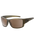 The Dirty Dog Hoodoo Polarised Sunglasses in Satin Crystal Olive Green & Brown