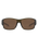 The Dirty Dog Hoodoo Polarised Sunglasses in Satin Crystal Olive Green & Brown
