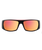 The Dirty Dog Sharky Polarised Sunglasses in Satin Black & Red Fusion Mirror