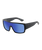 The Dirty Dog Tank Polarised Sunglasses in Grey/Blue Mirror & Satin Black