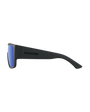 The Dirty Dog Tank Polarised Sunglasses in Grey/Blue Mirror & Satin Black