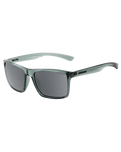 The Dirty Dog Volcano Polarised Sunglasses in Crystal Green & Grey Smoke
