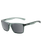 The Dirty Dog Volcano Polarised Sunglasses in Crystal Green & Grey Smoke