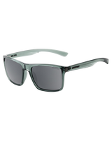 The Dirty Dog Volcano Polarised Sunglasses in Crystal Green & Grey Smoke