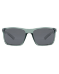 The Dirty Dog Volcano Polarised Sunglasses in Crystal Green & Grey Smoke