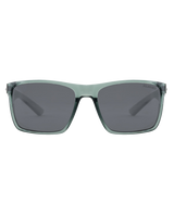 The Dirty Dog Volcano Polarised Sunglasses in Crystal Green & Grey Smoke