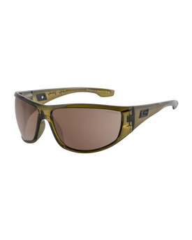 The Dirty Dog Vampire Polarised Sunglasses in Brown & Crystal Olive Green