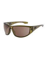 The Dirty Dog Vampire Polarised Sunglasses in Brown & Crystal Olive Green