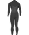 The O'Neill Womens Womens Ninja 3/2mm Chest Zip Wetsuit (2022) in Black