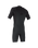 The O'Neill Mens HyperFreak 2mm Chest Zip Shorty Wetsuit in Tempered Steel & Graphite