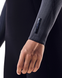 The O'Neill Womens Blueprint 5/4mm+ Chest Zip Wetsuit in Black & Shade