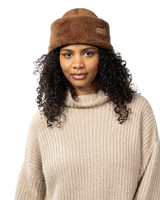The Barts Womens Kegalle Hat in Dark Brown