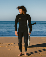 O'Riginal RG8 4/3mm Chest Zip Wetsuit in Black & Black