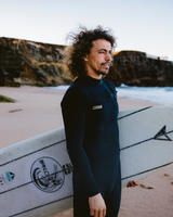O'Riginal RG8 4/3mm Chest Zip Wetsuit in Black & Black