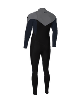 The O'Neill Mens Epic 3/2mm Chest Zip Wetsuit in Black, Slate & Smoke