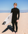 Epic 4/3mm Chest Zip Wetsuit in Black, Black & Black