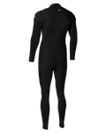 The O'Neill Mens Epic 5/4mm Chest Zip Wetsuit in Black & Black & Black