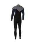 Epic 5/4mm Chest Zip Wetsuit in Black, Slate & Smoke