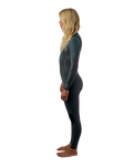 Epic 3/2mm Chest Zip Wetsuit in Tempered Steel, Shaded Island Sky & Shade