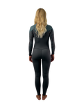 The O'Neill Womens Epic 4/3mm Chest Zip Wetsuit in Tempered Steel, Shaded Island Sky & Shade