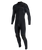 The O'Neill Mens Hyperfreak Fire 5/4mm+ Chest Zip Wetsuit in Black & Black