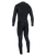 The O'Neill Mens Hyperfreak Fire 5/4mm+ Chest Zip Wetsuit in Black & Black
