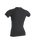 The O'Neill Womens HyperFreak Skins Rash Vest in Tempered Steel & Shaded Island Sky