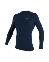 Basic Skins Long Sleeve Rash Vest in Navy