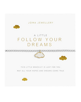 A Little Follow Your Dreams Bracelet in Silver & Gold