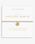 The Joma Jewellery A Little 'Amazing Auntie' Bracelet in Gold