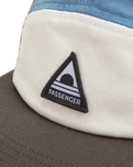 Fixie 5 Panel Cap in Spruce Yellow & Toffee