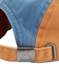 Fixie 5 Panel Cap in Spruce Yellow & Toffee