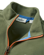 The Passenger Mens Switchback Micro Polartec Fleece Jacket in Khaki