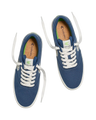 Naioca Shoes in Shadow Blue & Ivory