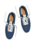 Naioca Shoes in Shadow Blue & Ivory