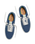 Naioca Shoes in Shadow Blue & Ivory